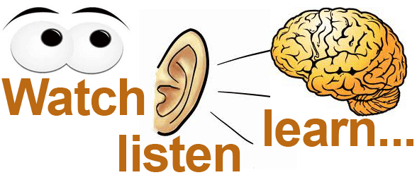 Image result for Listen and Watch Closely