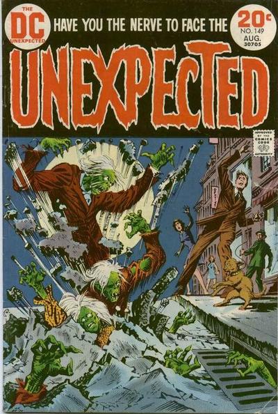 DC Comics, The Unexpected, Nick Cardy cover