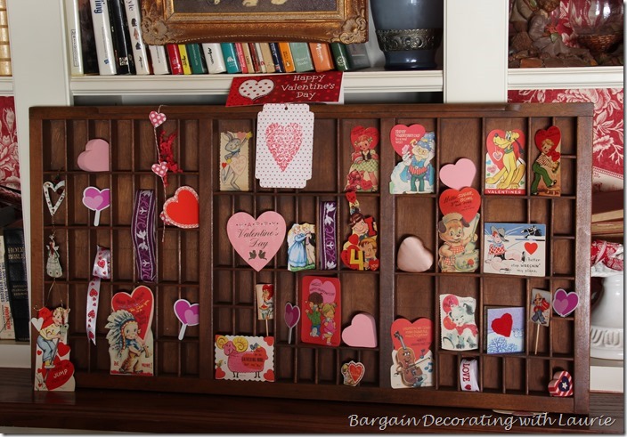 Valentine Decor-Bargain Decorating with Laurie