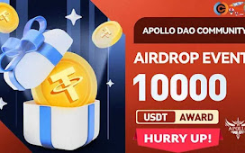 APOLLO DAO Airdrop Pool of $10K USDT Free