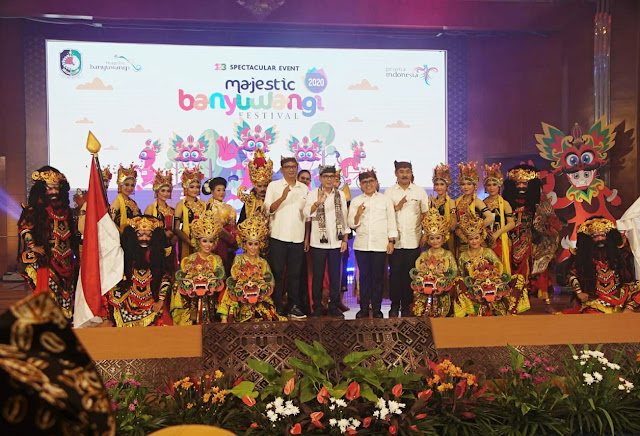 Menparekraf menjanjikan dukungan event super spektakuler untuk Banyuwangi.