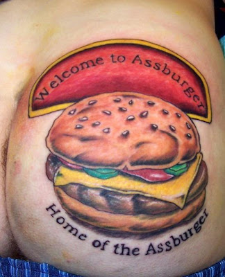 13 Hamburger Tattoos Posted by The Man at 4 10 2009 Labels Tattoo