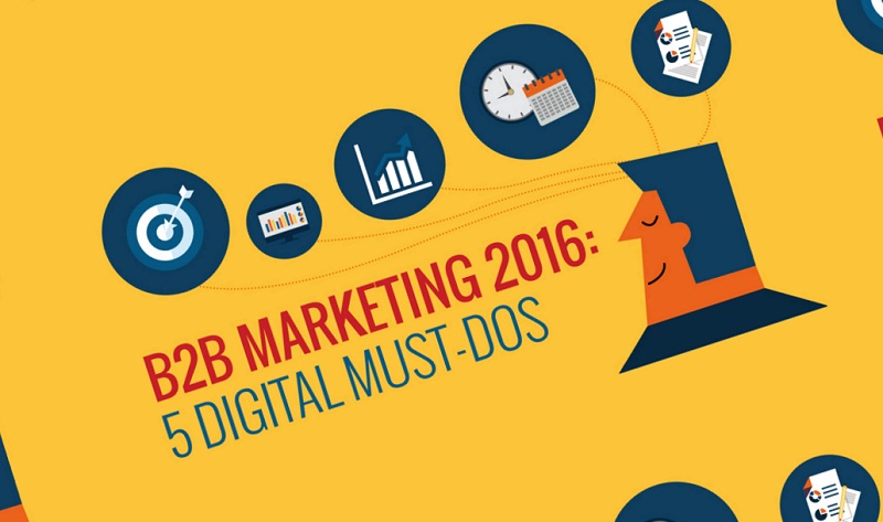 B2B Marketing 2016: 5 Digital Must-Dos [Infographic]