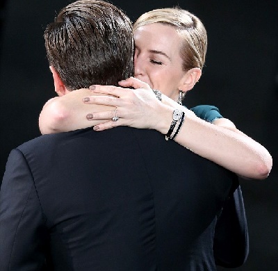 Photos: Leonardo DiCarprio Gets Hug from Titanic Mate, Kate Winslet as He Wins SAG