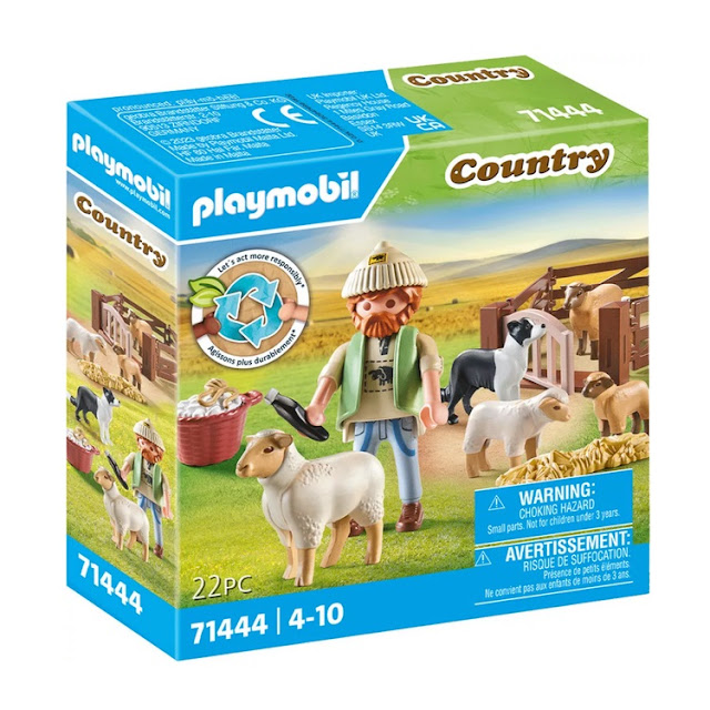 Tondeur et moutons Playmobil Country 71444.