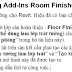 Sử dụng Add-Ins Room Finishes trong Revit 2018