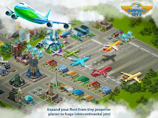 Download Game Simulasi Mengendarai Pesawat Terpopular 2017 Airport City Mod APK v5.2.11 Terbaru Extra Features Full Unlocked