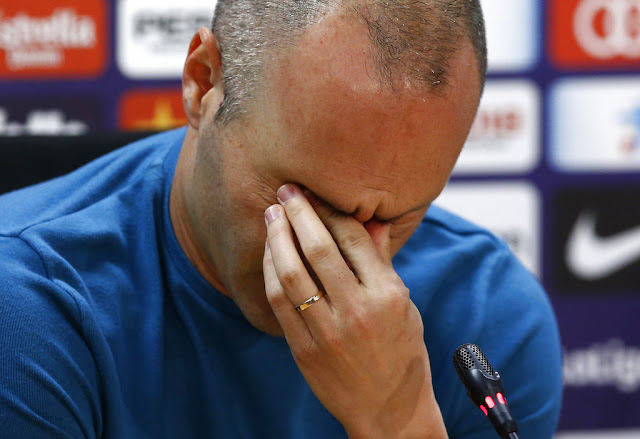 Andres Iniesta will be leaving FC Barcelona after 16 seasons at the club