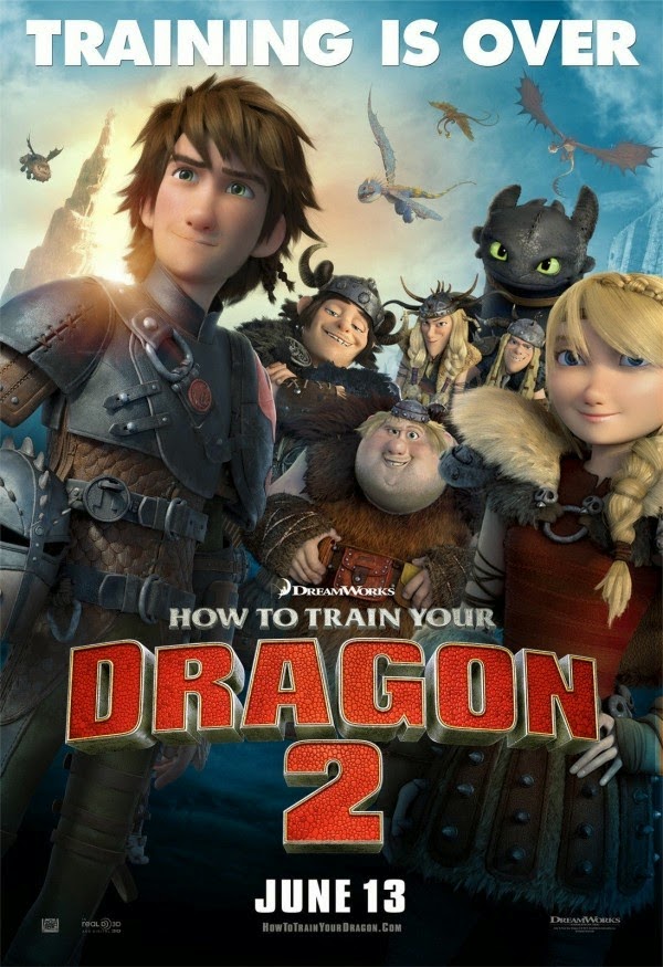 How to Train Your Dragon 2 Movie Poster