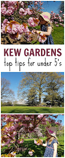 How to enjoy Kew Gardens with under 5's - 5 top tips for the little kids visiting Kew Gardens. 