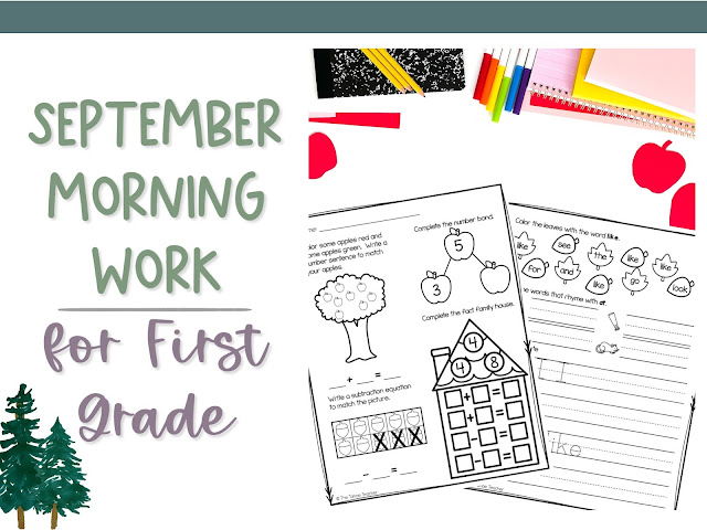 September-morning-work-for-first-grade