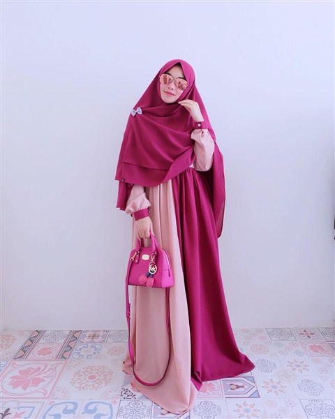 model dan desain dari gaya hijab syar'i modis terbaru