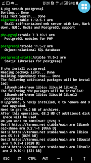 postgresql android