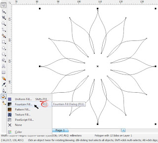 Berkreasi dengan Polygon Tool, www.tutoriallengkapcoreldraw.blogspot.com