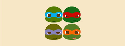 Cute Face Facebook Cover Of Ninja Turtles.