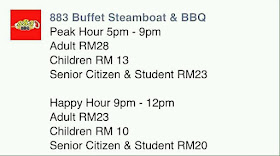 Tempat Makan Best di Miri Sarawak Restoran 883 BBQ Steamboat  Harga