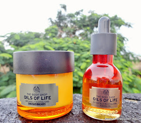 The Body Shop Oils of Life Sleeping Cream facial oil