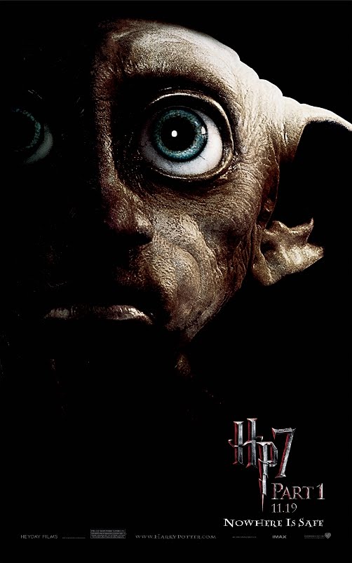 harry potter and the deathly hallows poster dobby. Also not forgetting Dobby.