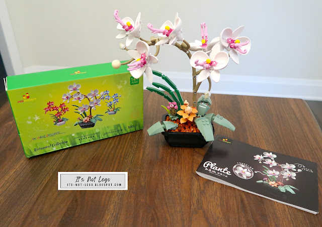 JMBricklayer 20106 Botanical Collection White Orchid Not Lego Set Review
