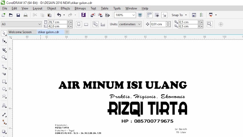 25+ Konsep Terkini Contoh Kupon Air Galon