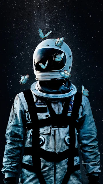 Papel de Parede Astronauta