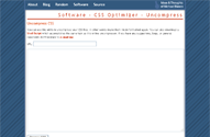 Online Uncompress CSS