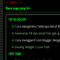 Related Post atau Artikel Terkait