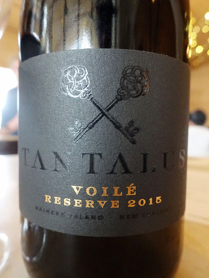 Tantalus Violé Reserve Syrah 2015 (91+ pts)