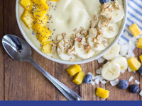  Tropical Coconut Smoothie Bowl