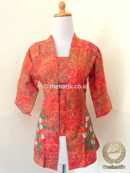 Jual Model Baju Batik Wanita Resmi Kebaya Modern Batik - Model baju batik wanita