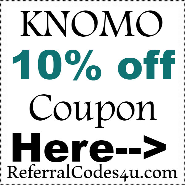 KNOMO 10% off Coupon Code 2024-2023, KNOMO Promo Code October, November, December