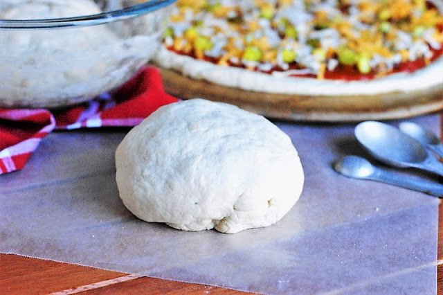 Homemade Pizza Dough Ball Image