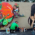 Mais de 100 grafiteiros revitalizam rua de SP