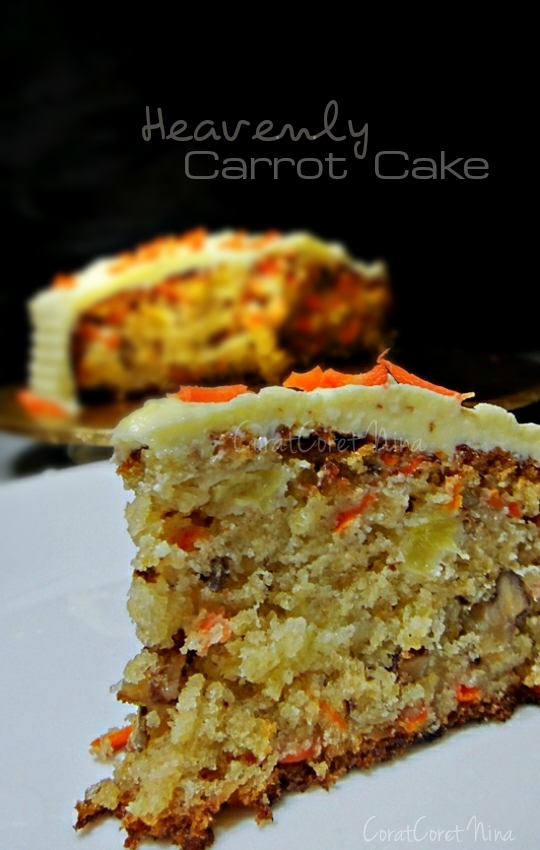 CoratCoret Nina: Heavenly Carrot Cake