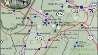 Map Of Banner Elk N.C