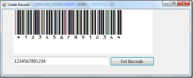C#.NET - Generate Barcode