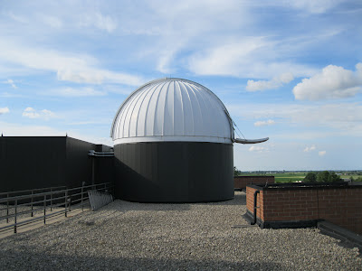 BGSU Observatory on the roof of the Life Science building 