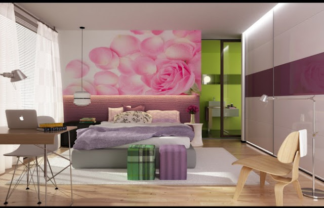 Modern, Colorful Bedrooms Design Ideas
