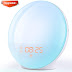 Wake Up Light Alarm Clock - Light Alarm Clock with Sunrise/Sunset Simulation Dual Alarms and Snooze Function, 7 Colors Atmosphere Lamp, 7 Natural Sounds and FM Radio, Ideal for Gift