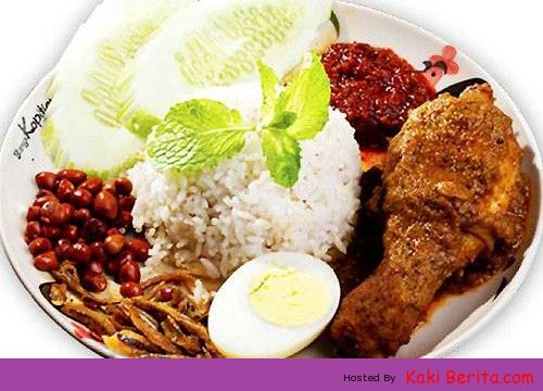 Resepi Nasi Lemak Rendang Ayam - Gampang VS Gempak