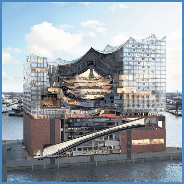 Eröffnung der Elbphilharmonie Nach dem Vorbild der Natur from Elbphilharmonie außen,