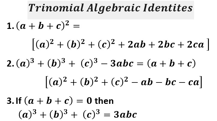 Mathematics Mathematics Formula Algebra Identities