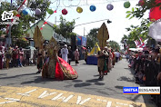 Pagelaran Jombang Culture Carnival Tampilkan Busana Eksotis