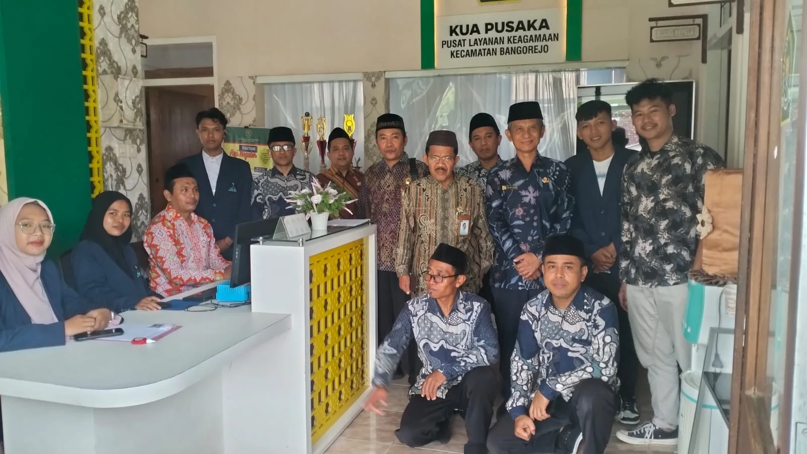 Foto Kunjungan Bimas Islam Banyuwangi ke KUA Bangorejo