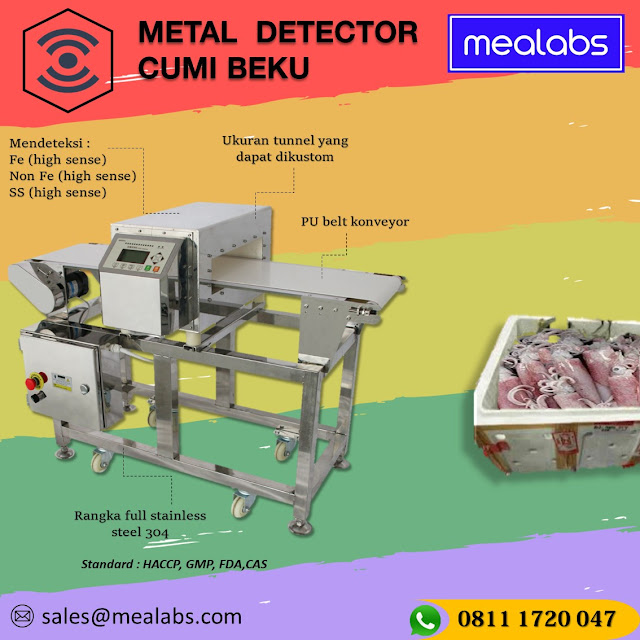 metal detector cumi beku