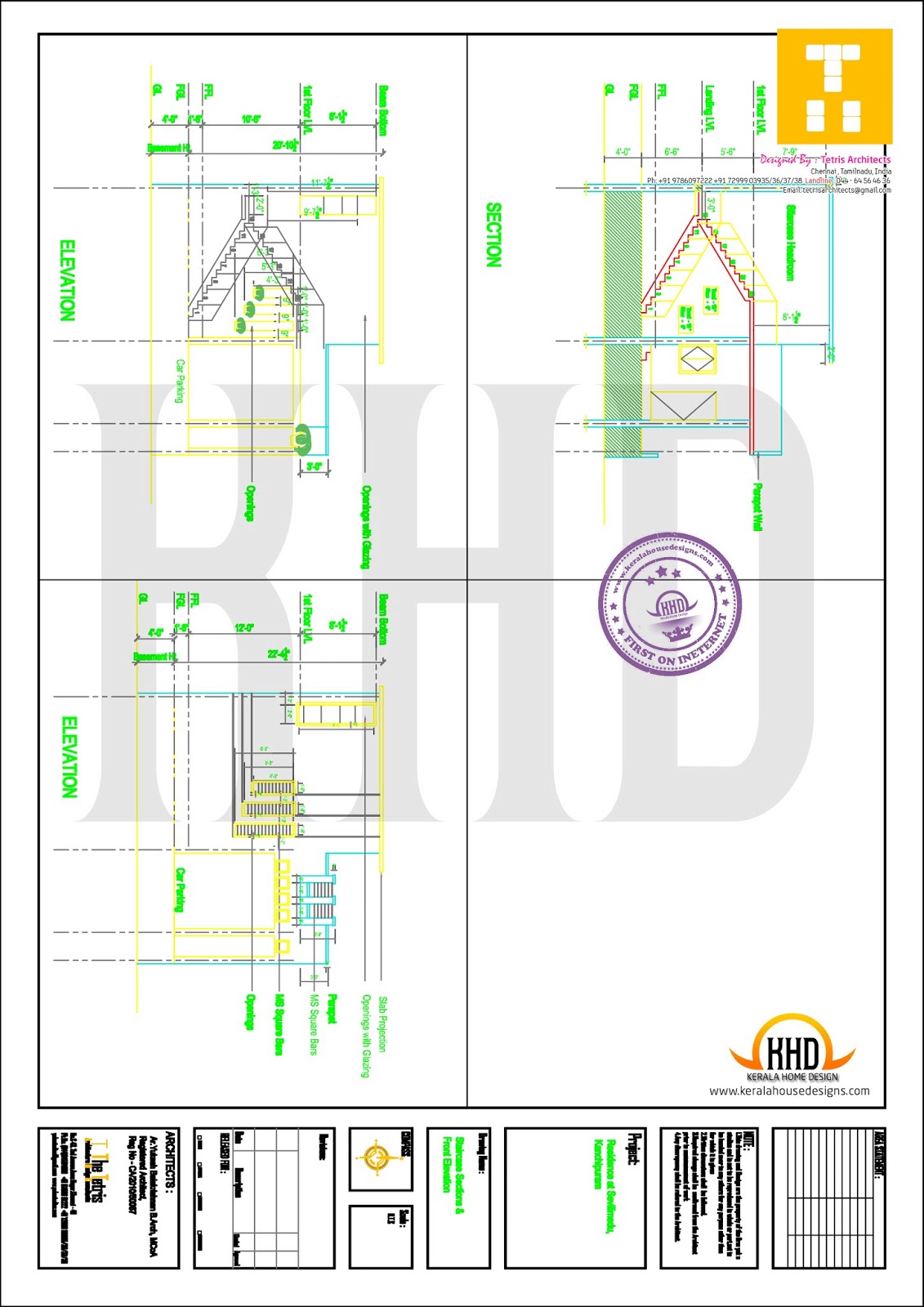 G 1 Residential Structure at Kanchipuram Tamilnadu  