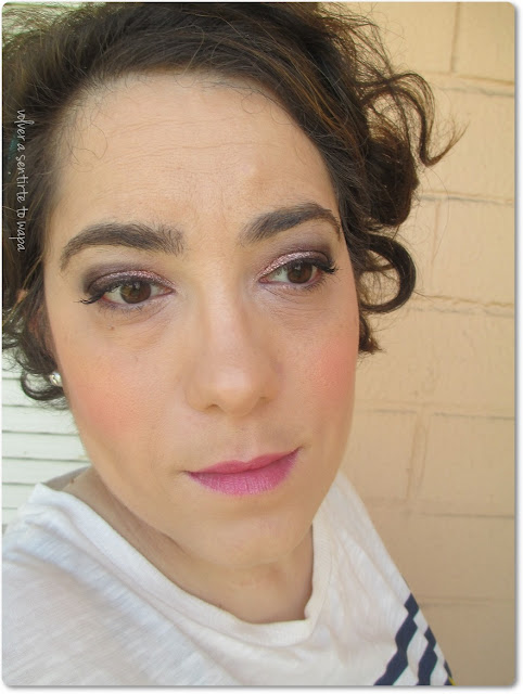 Maquillaje con Sleek, Nars e YSL en rosas + nuevo look