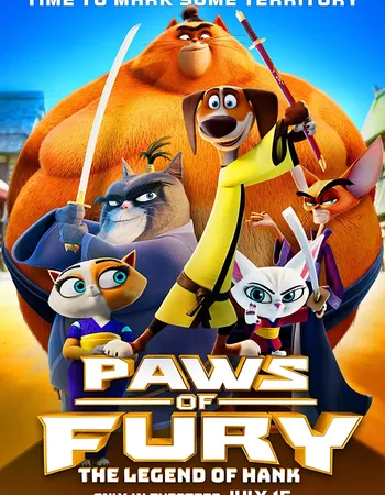 Paws of Fury: The Legend of Hank (2022) Hindi Dubbed Movie Download