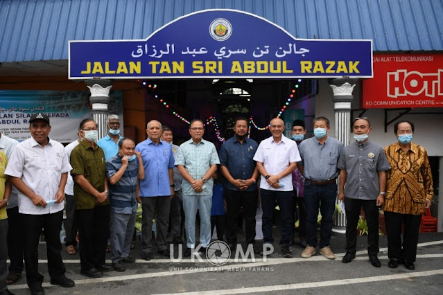 Kerajaan Pahang Mengumumkan Untuk Menukar Beberapa Nama Tempat Di Seluruh Negeri Pahang