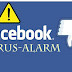 Facebook virus alarm